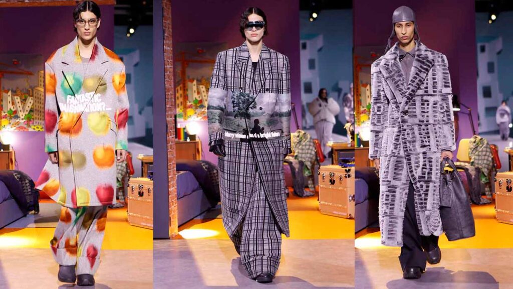Louis Vuitton Men's Fall-Winter 2023 Fashion Show with a Live