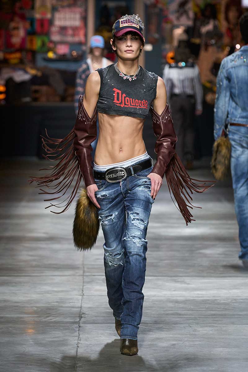 Lotsbestemming Kolibrie Maladroit DSQUARED2 Fall Winter 2023 2024 Co-ed Collection
