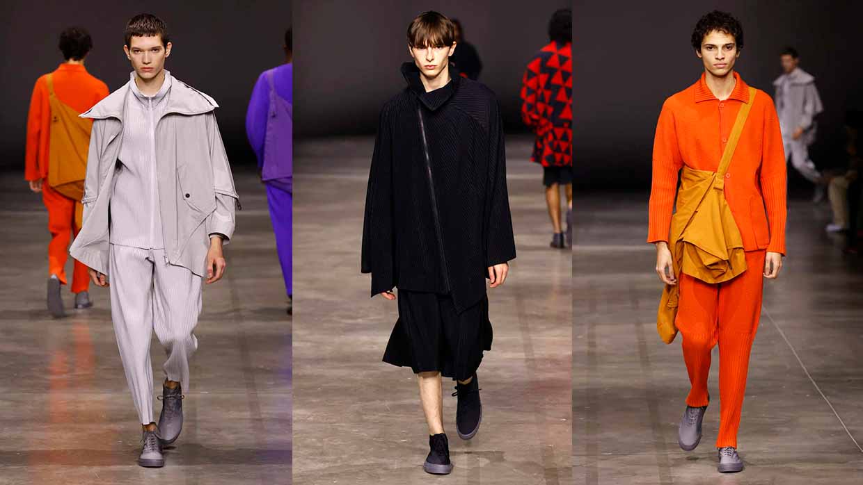 Issey Miyake's Autumn Winter 2023 Collection Celebrates Pleats And  Percussion