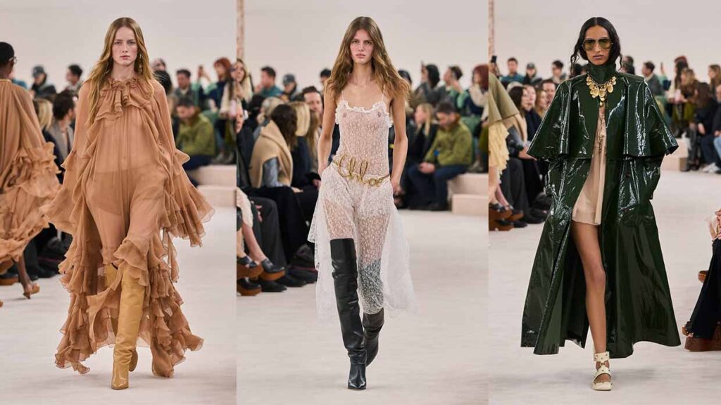 Chloé Fall Winter 2024-2025 - Photo courtesy of Chloé