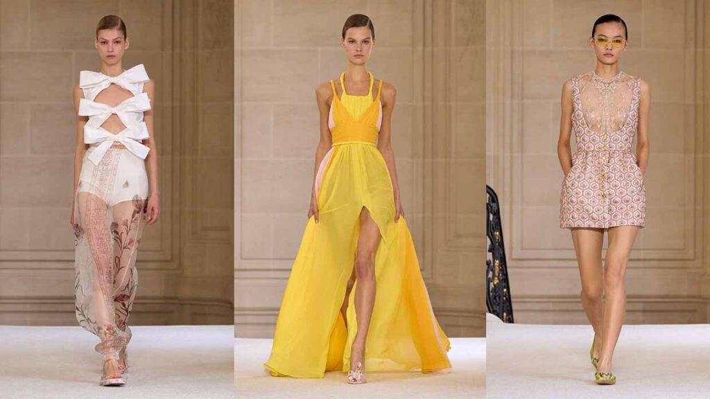 Giambattista Valli Spring Summer 2025 - Photo courtesy of Giambattista Valli