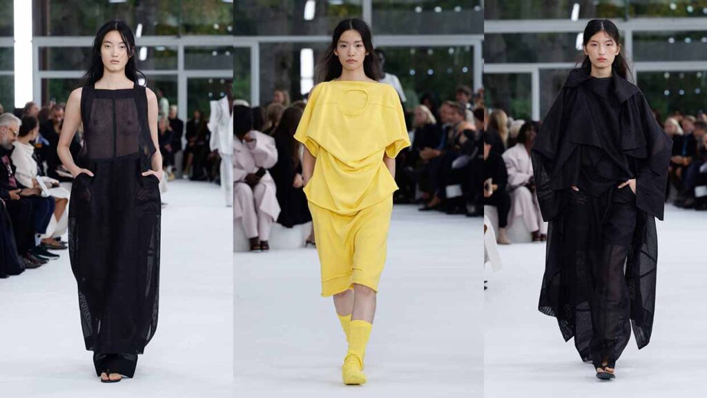 Issey Miyake Spring Summer 2025 Collection - Photo courtesy of Issey Miyake